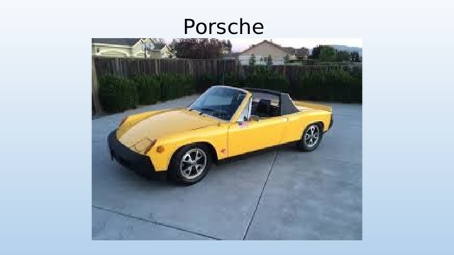 Porsche   