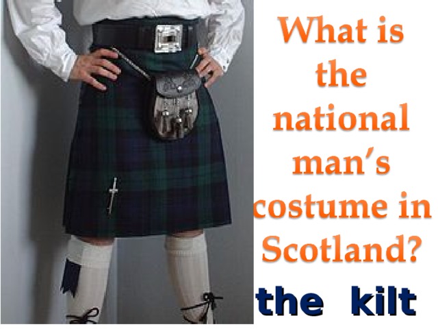 the kilt 