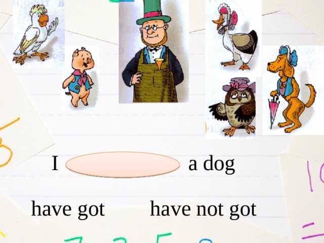 I a dog have got have not got 