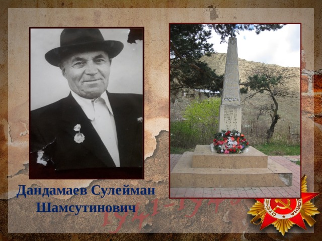 Дандамаев Сулейман Шамсутинович 