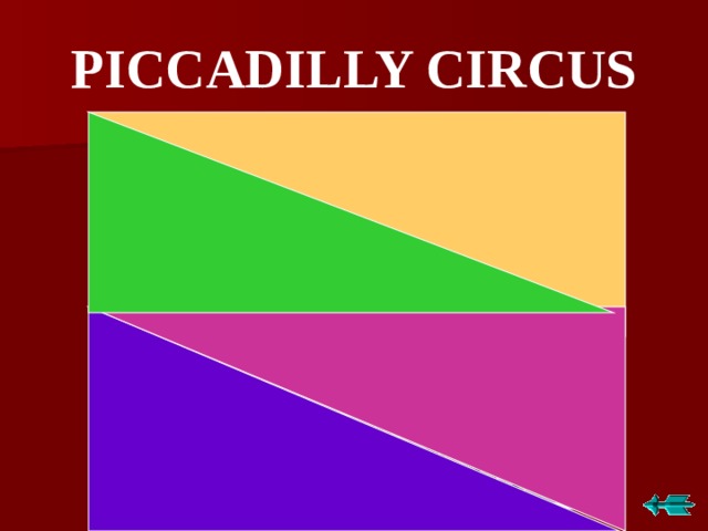 PICCADILLY CIRCUS 