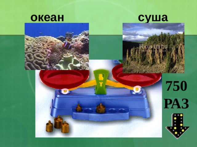  океан суша 750 раз 