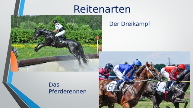 Reitenarten Der Dreikampf Das Pferderennen 