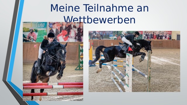 Meine Teilnahme an Wettbewerben 