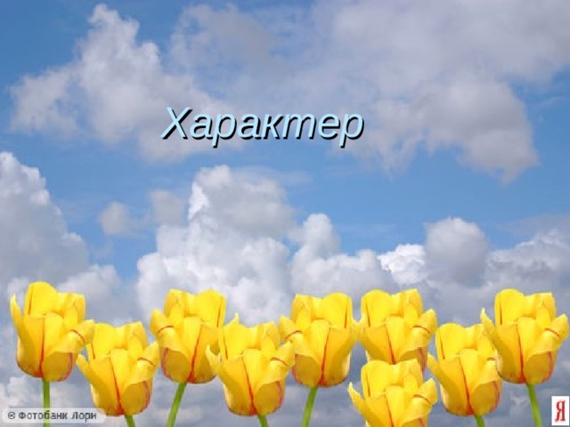 Характер 