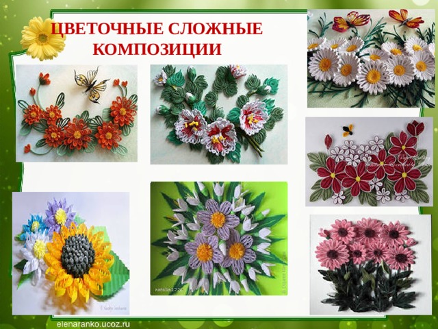 ЦВЕТОЧНЫЕ СЛОЖНЫЕ КОМПОЗИЦИИ 
