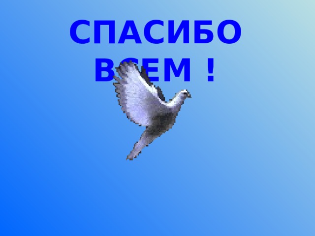 СПАСИБО ВСЕМ ! 