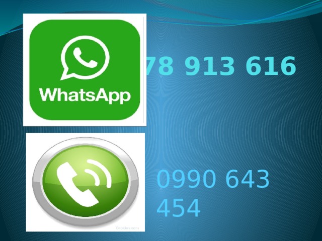 0778 913 616 0990 643 454 