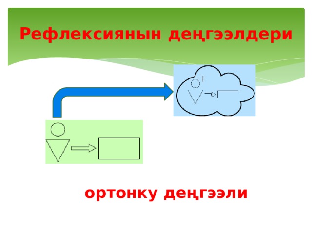 Рефлексиянын деңгээлдери ортонку деңгээли 