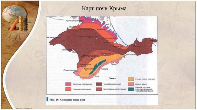 Карт почв Крыма 