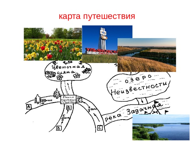  карта путешествия 