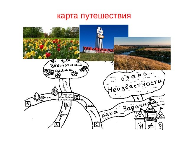  карта путешествия 