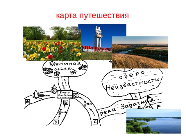  карта путешествия 