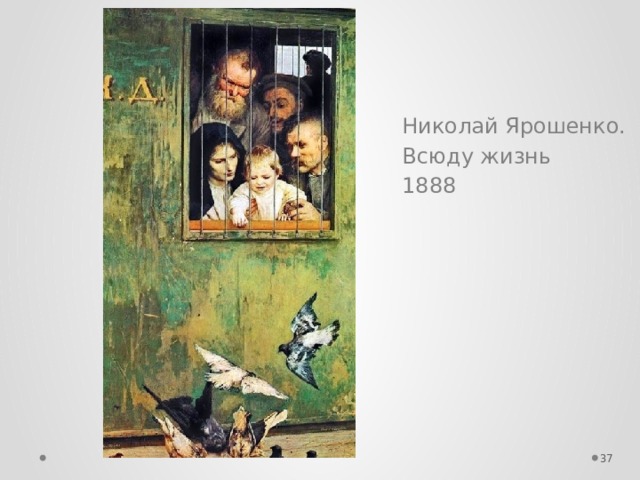 Николай Ярошенко. Всюду жизнь 1888  