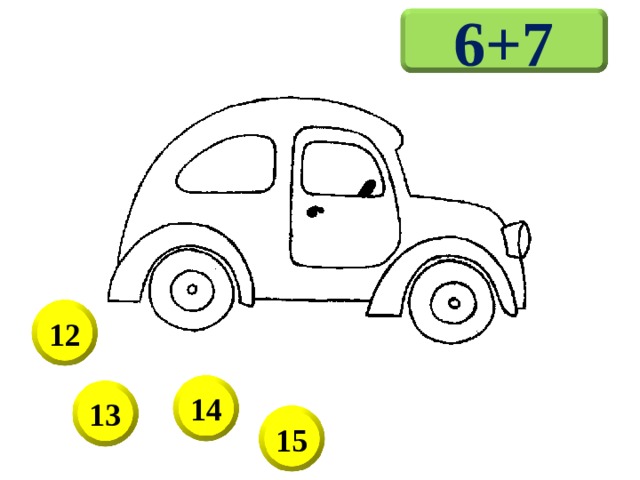 6+7 12 14 13 15 