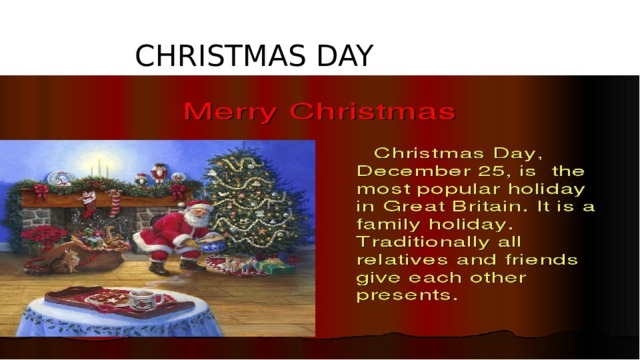  CHRISTMAS DAY 