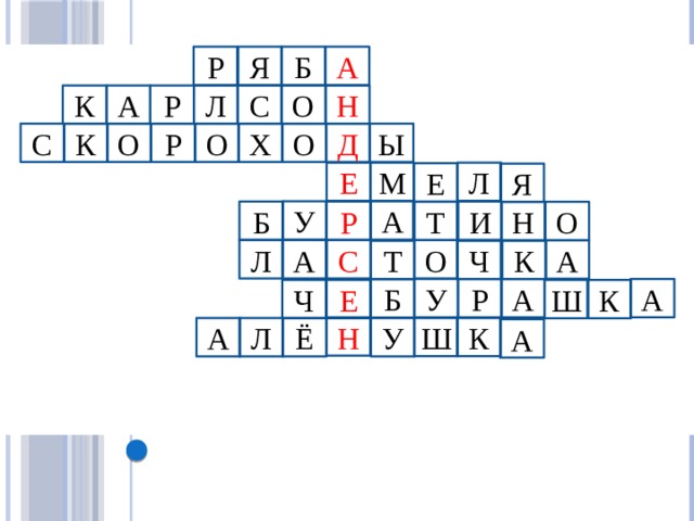 Р А Б Я Н К О С Л Р А С К О Р О О Х Д Ы Е Л М Е Я У А Б И Р Т Н О С Л А О А К Ч Т А А Р У Б Е Ш К Ч Н Ш К Л Ё А У А 