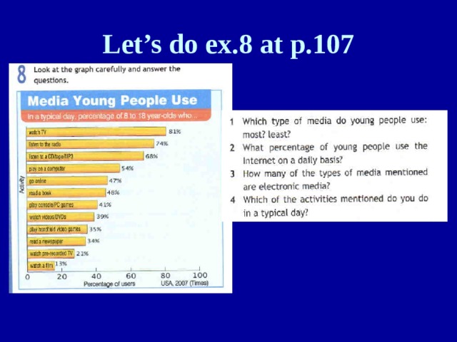 Let’s do ex.8 at p.107 