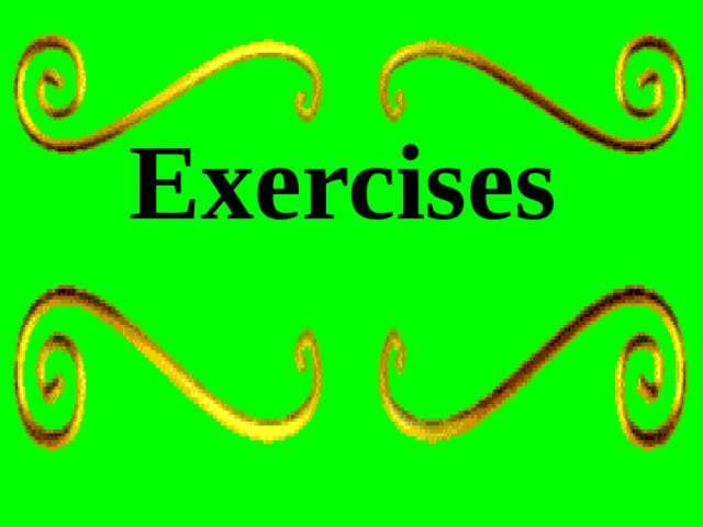 Exercises   