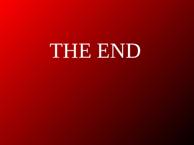 THE END    