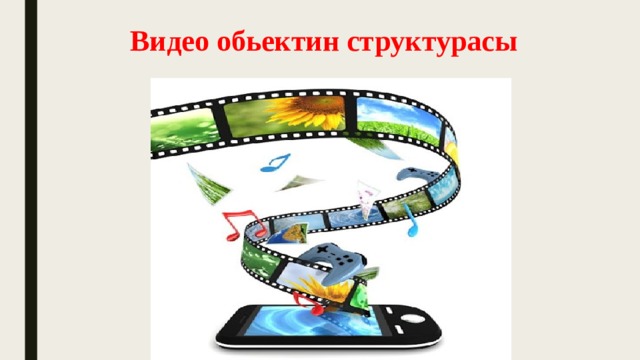 Видео обьектин структурасы 