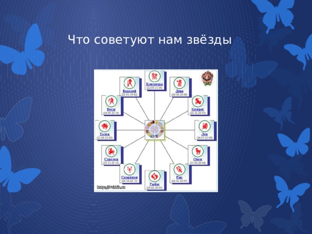  Что советуют нам звёзды 