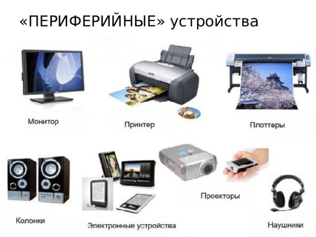 «ПЕРИФЕРИЙНЫЕ» устройства   