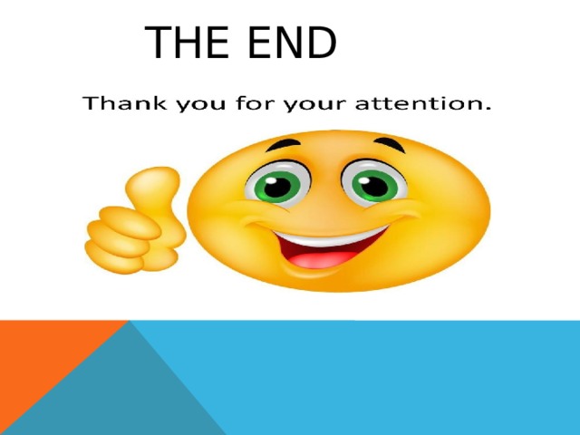    THE END 