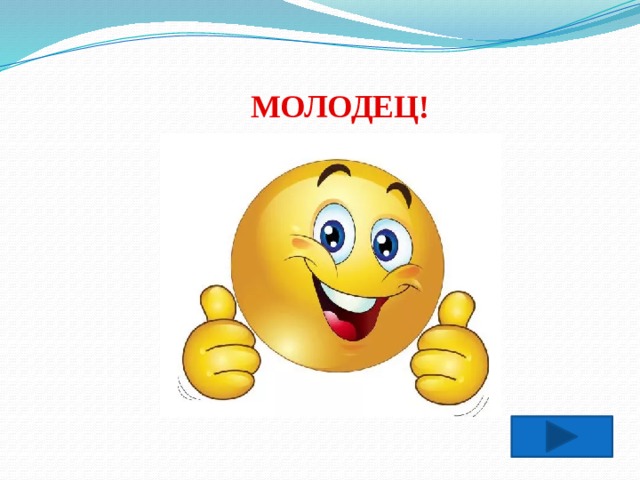 МОЛОДЕЦ! 