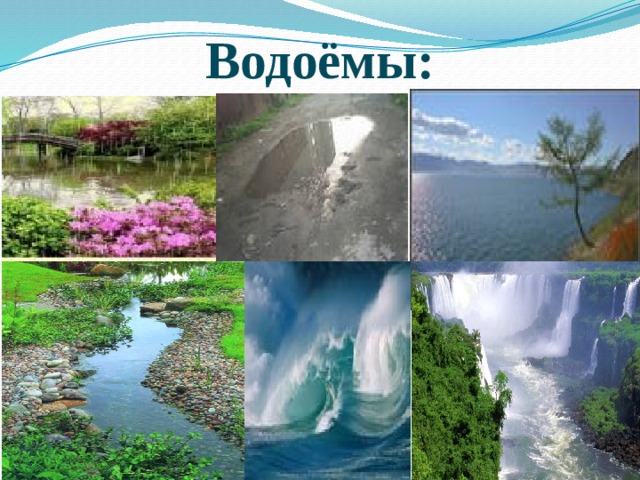 Водоёмы: 