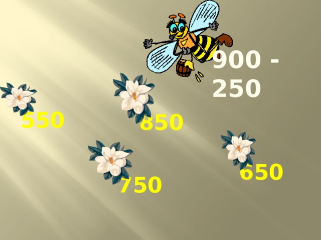 900 - 250 550 850 650 750 