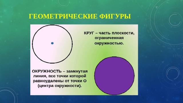 Геометрические фигуры 