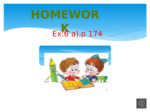 Homework Ex:6 a),p 174 