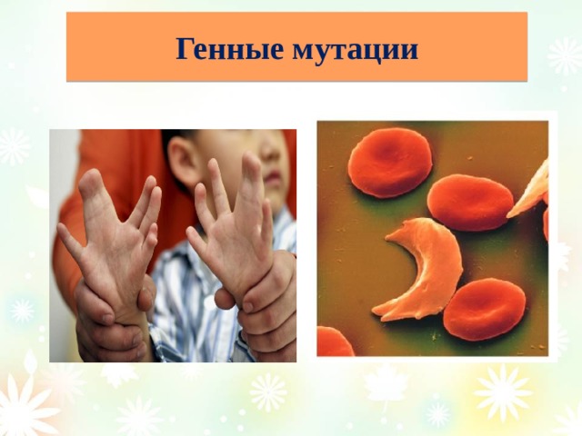 Генные мутации 