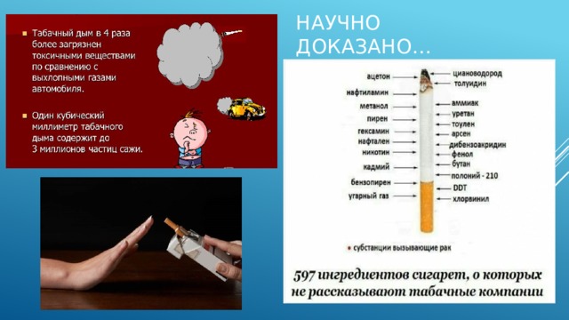 Научно доказано… 