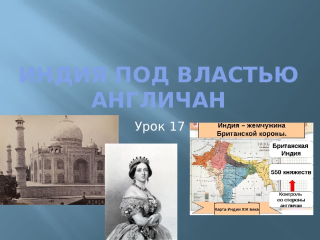 Индия под властью англичан Урок 17 