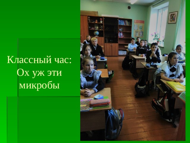 Классный час: Ох уж эти микробы 
