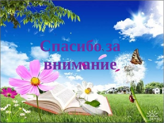 Спасибо за внимание 