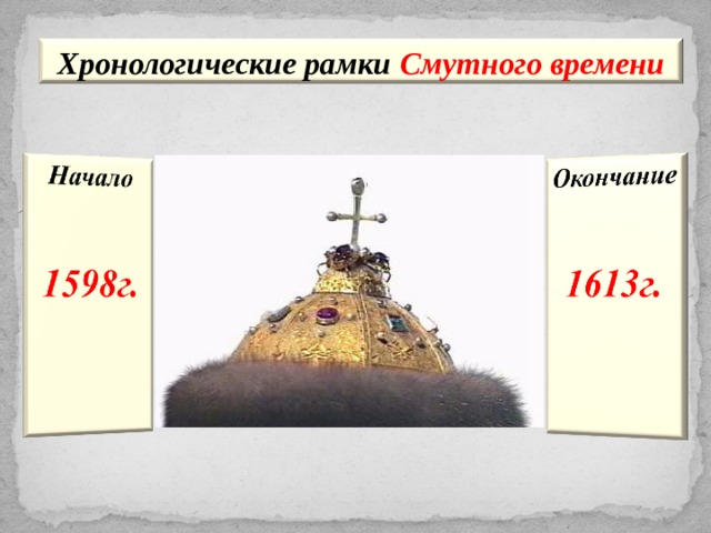 Хронологические рамки Смутного времени 