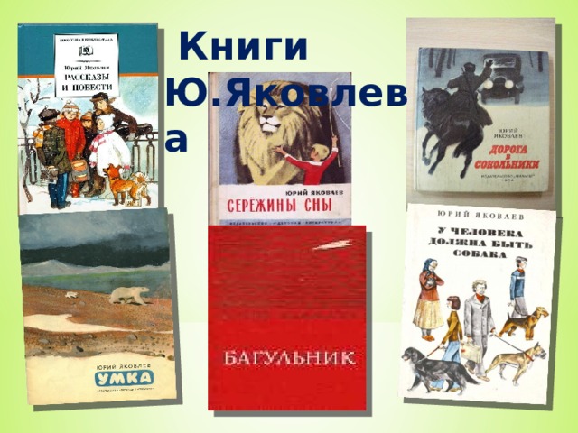 Книги Ю.Яковлева