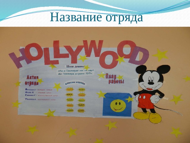 Название отряда 