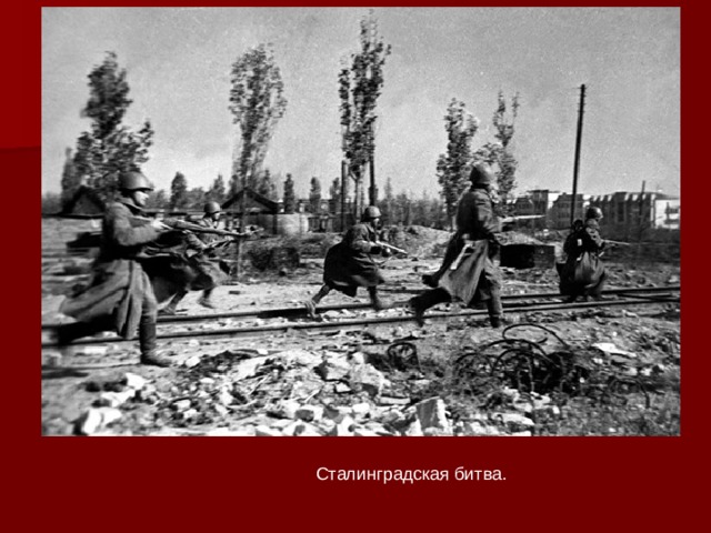  Сталинградская битва. 
