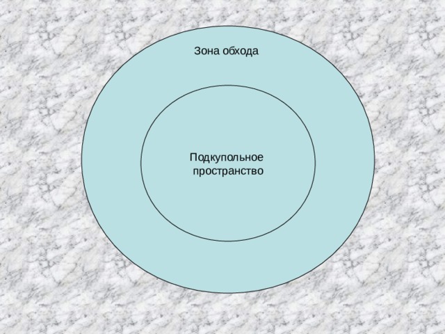 Зона обхода Подкупольное пространство 