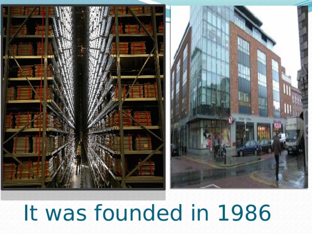 It was founded in 1986 