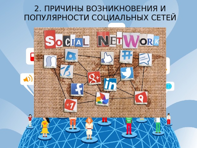 2. ПРИЧИНЫ ВОЗНИКНОВЕНИЯ И ПОПУЛЯРНОСТИ СОЦИАЛЬНЫХ СЕТЕЙ 