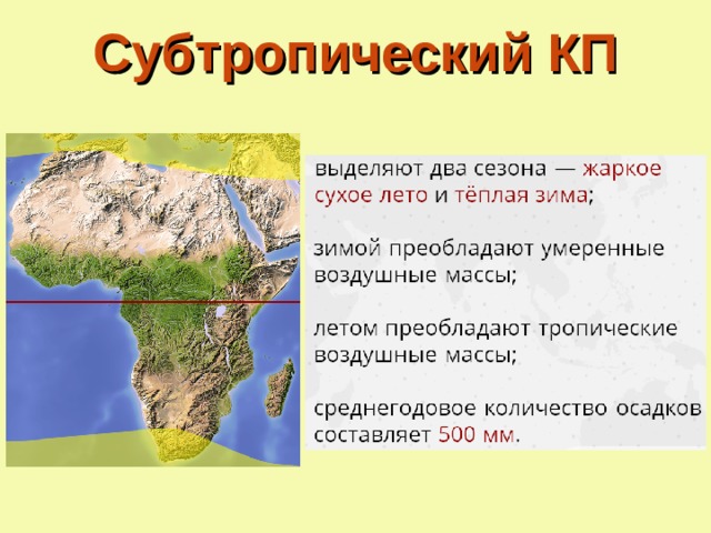 Субтропический КП 