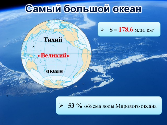 Тихий  «Великий»   океан  