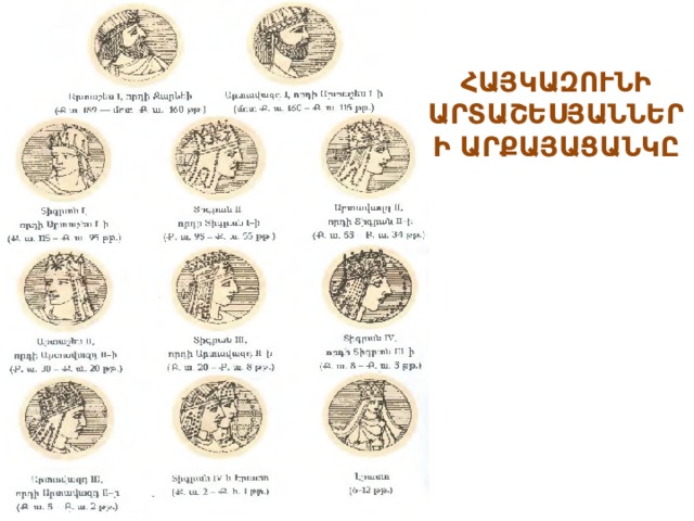 ՀԱՅԿԱԶՈՒՆԻ ԱՐՏԱՇԵՍՅԱՆՆԵՐԻ ԱՐՔԱՅԱՑԱՆԿԸ 