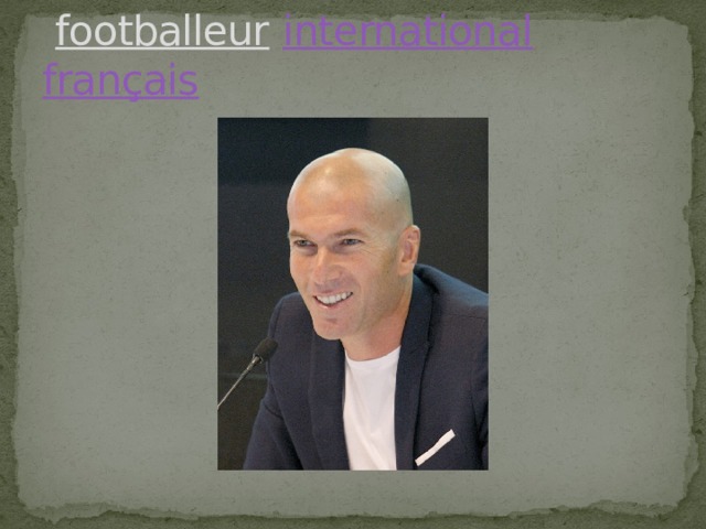  footballeur  international  français 