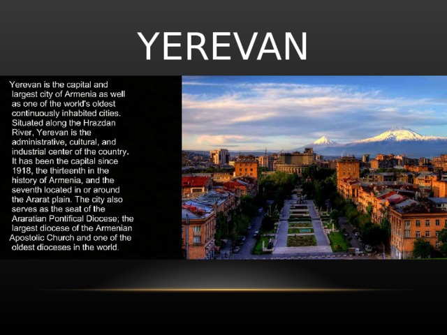 YEREVAN 